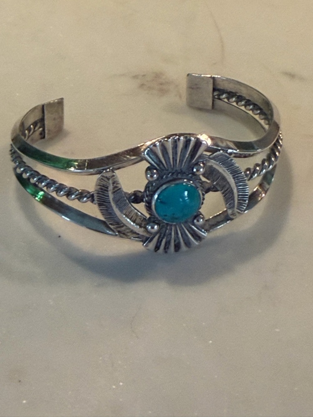 Sterling Silver Turquoise bracelet/cuff